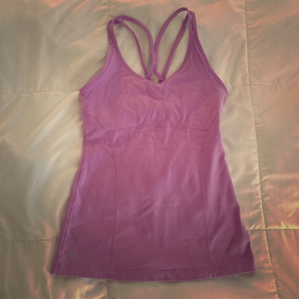 Lovely Lavender Athleta Fitted Athletic Tank - XXS